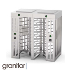 Full-height turnstile SUN type QR402FS
