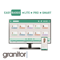 EasyBadge Programvara för ID-kort