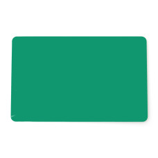 Green Gloss 760 Micron Cards with Colored Core (Pack of 100)